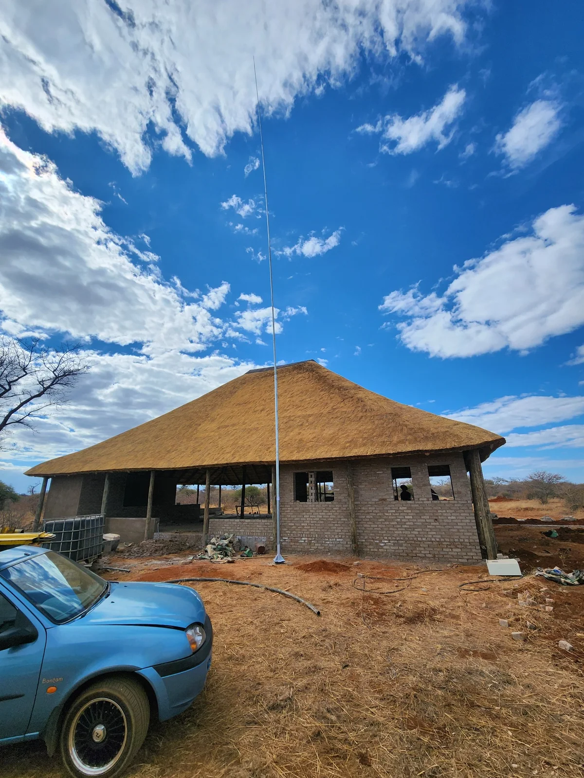 StormLightning completed lightning conductor installation project